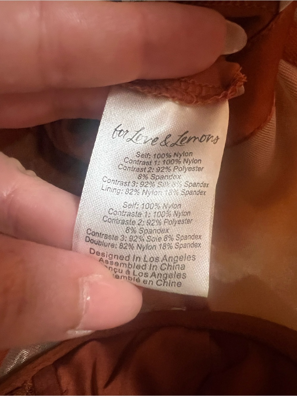 For Love And Lemons Rust Orange Strapless Ruffled Tulle Gown - Picture 6 of 7